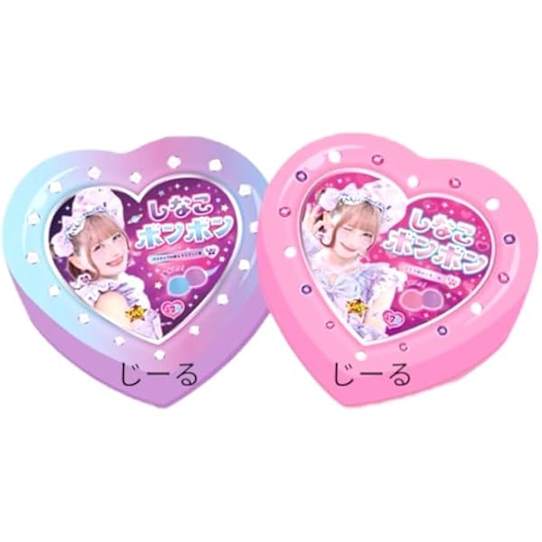 Amazon.co.jp: しなこボンボン【マンゴー＆いちご味 】ハート缶 6個入